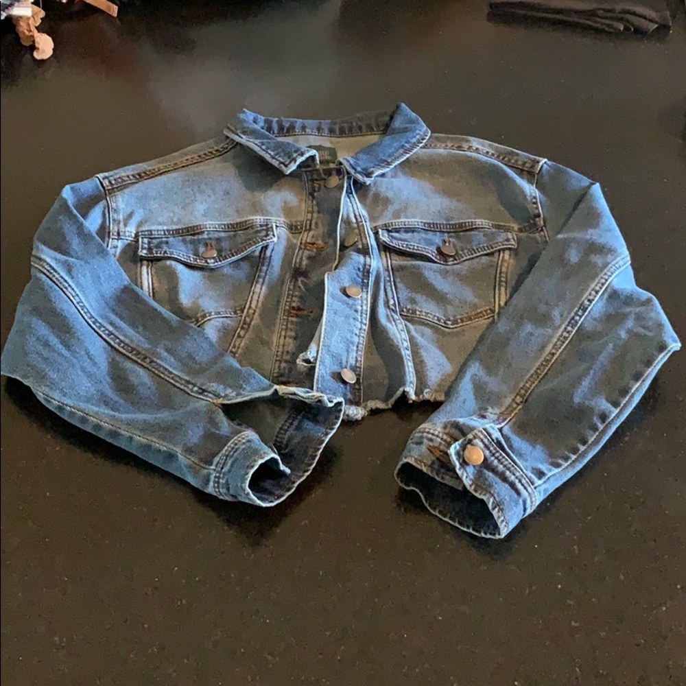 Over sized Jean jacket